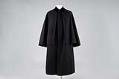 Image of Orion Denny's black wool overcoat, ca. 1900